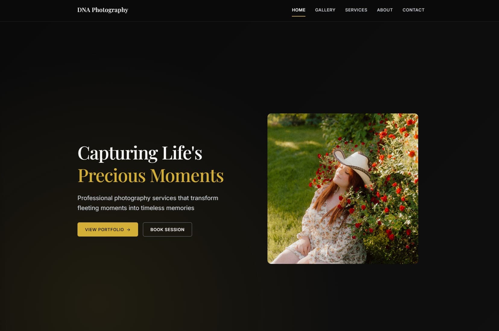 Photography Website